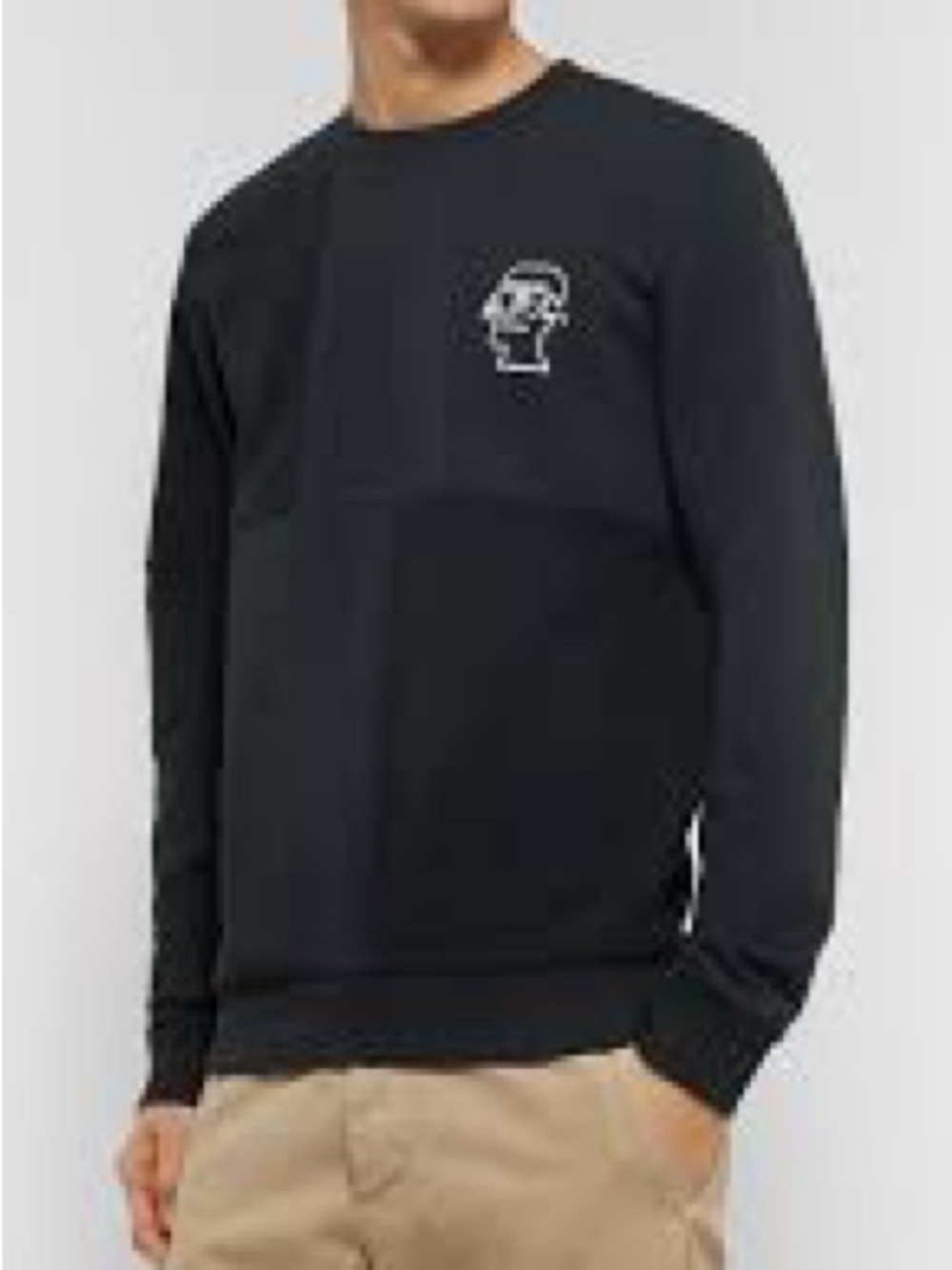 A.P.C. Navy Brain Dead Edition Pony Sweatshirt